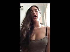 Chinese Nudes presents: Asian college girl with big boobs riding cock