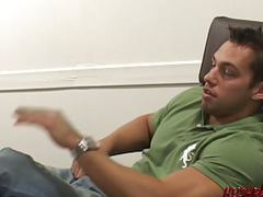 Chinese Nudes presents: Housewife goes for cock on casting coach in front of husband