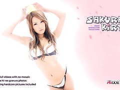 Chinese Nudes presents: Cutie with natural tits sakura kiryu rides a hard boner