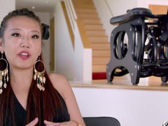 Chinese Nudes presents: Asian darling with natural tits gets pleasured - miko dai