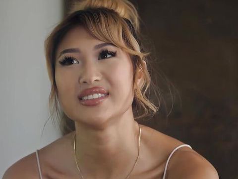 Chinese Nudes presents: Asian jennie rose strap on fucks newbie masseuse mina luxx