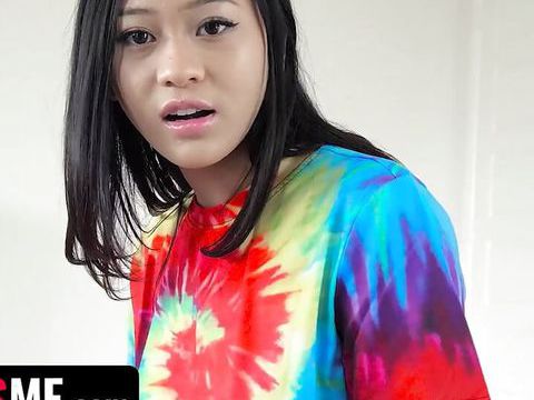 Chinese Nudes presents: Tiny asian step sisters taking their first big cocks full movie