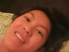 Chinese Nudes presents: Moaning asian filmed with cock in her box