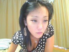 Chinese Nudes presents: Asian webcam girl tease and strip