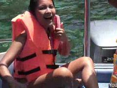 Chinese Nudes presents: Chick snorkeling in thailand in her bikini